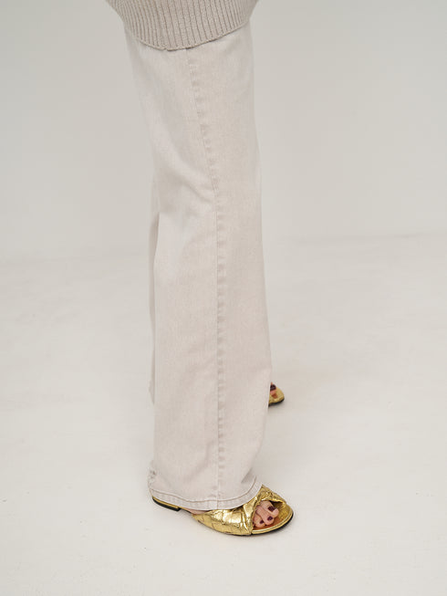 【 予約:11月中旬 】LOOSE FIT FLARE PT /Y254-31131